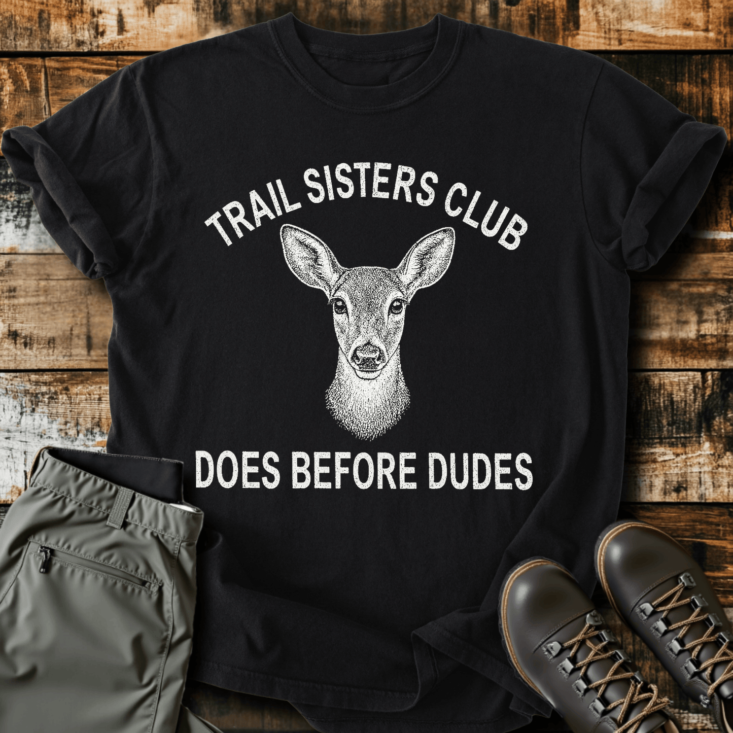 Sloth Hiking Club — black