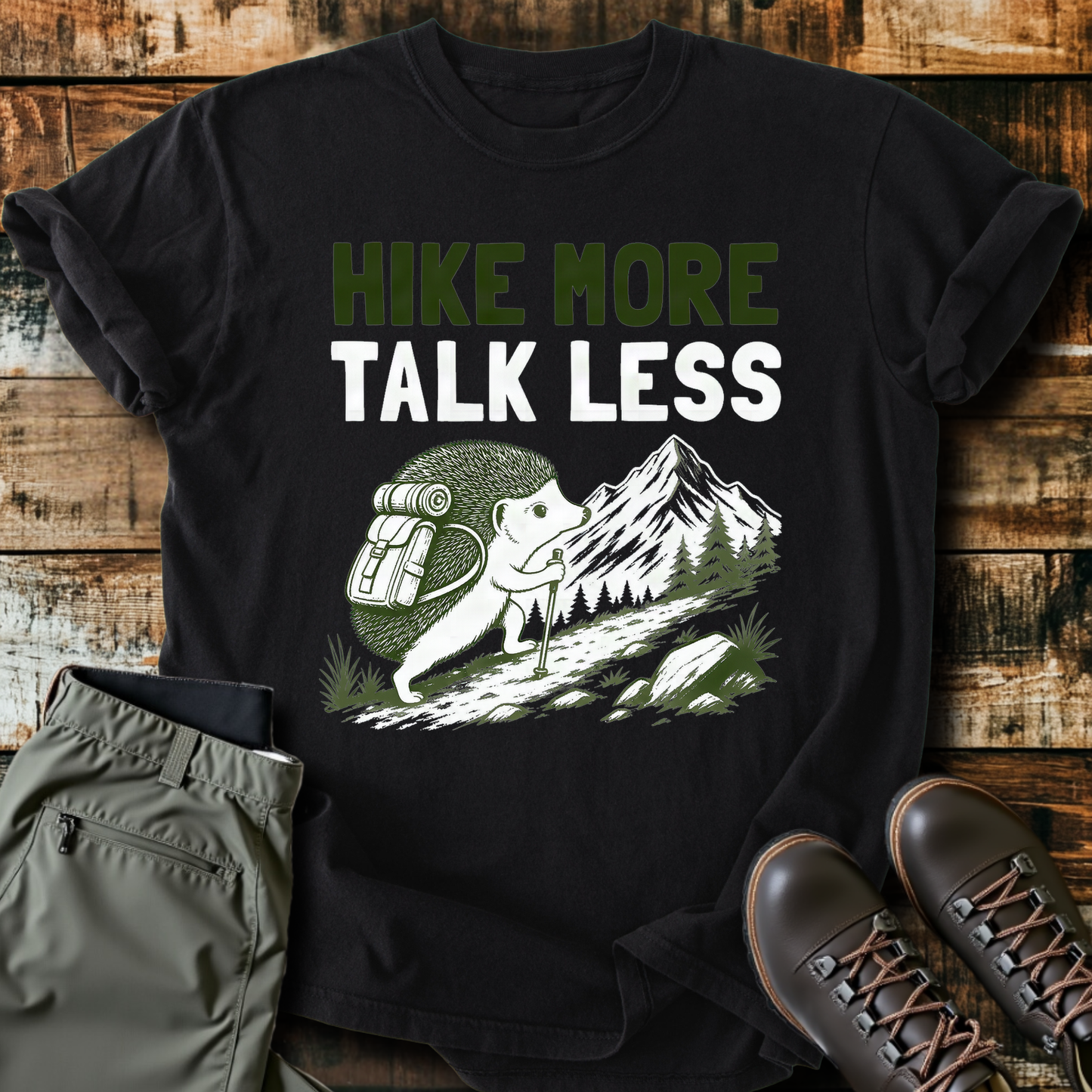 Sloth Hiking Club — black