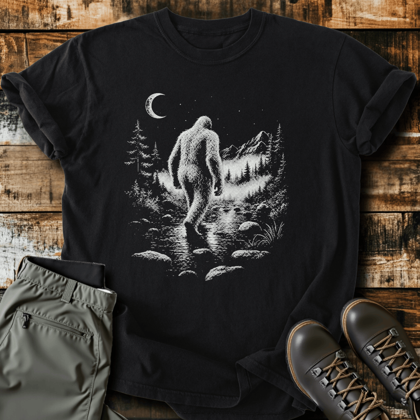 Sloth Hiking Club — black