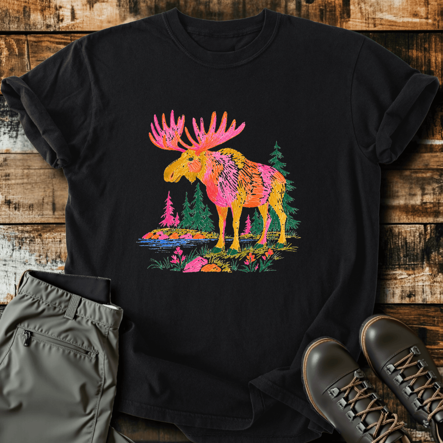 Sloth Hiking Club — black