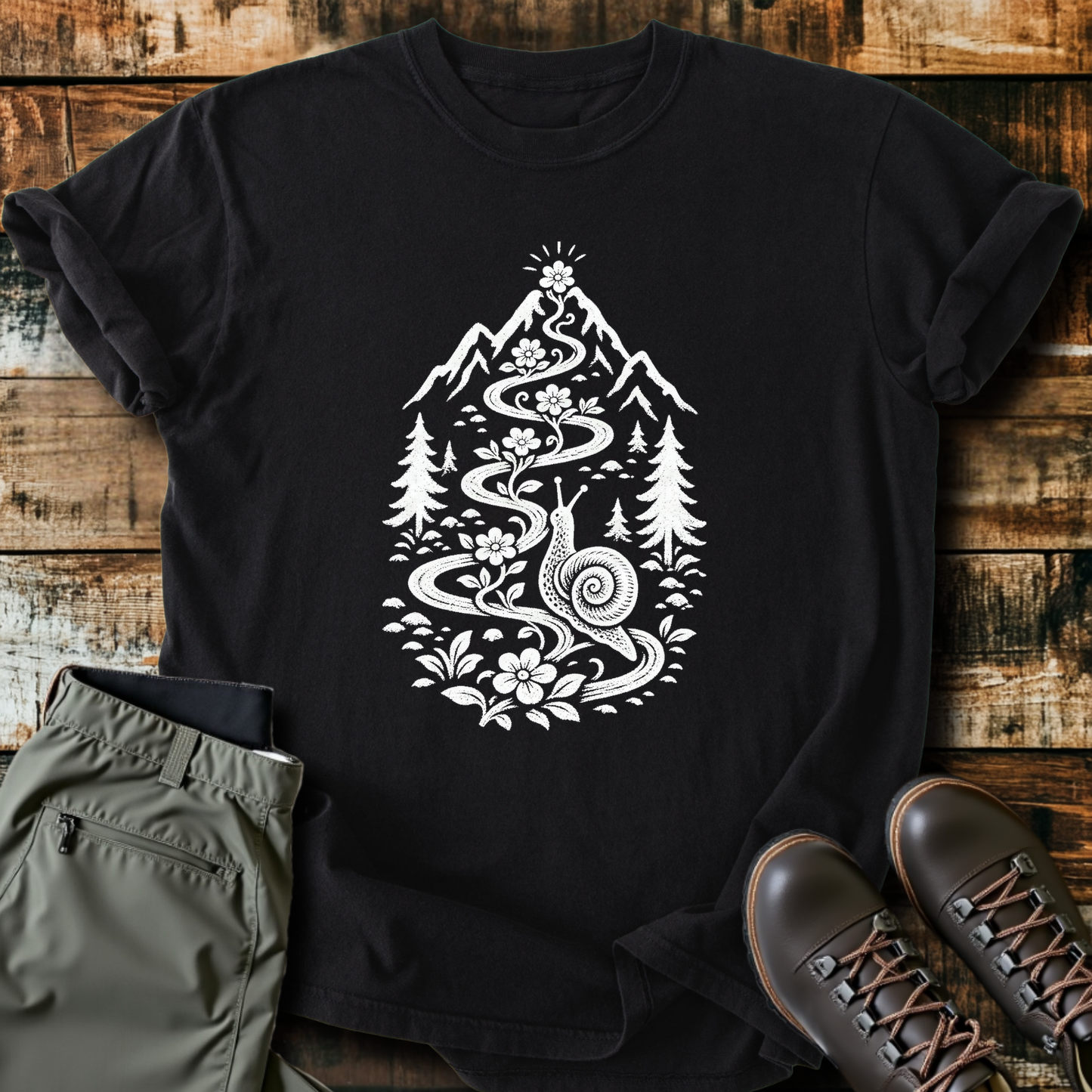 Sloth Hiking Club — black