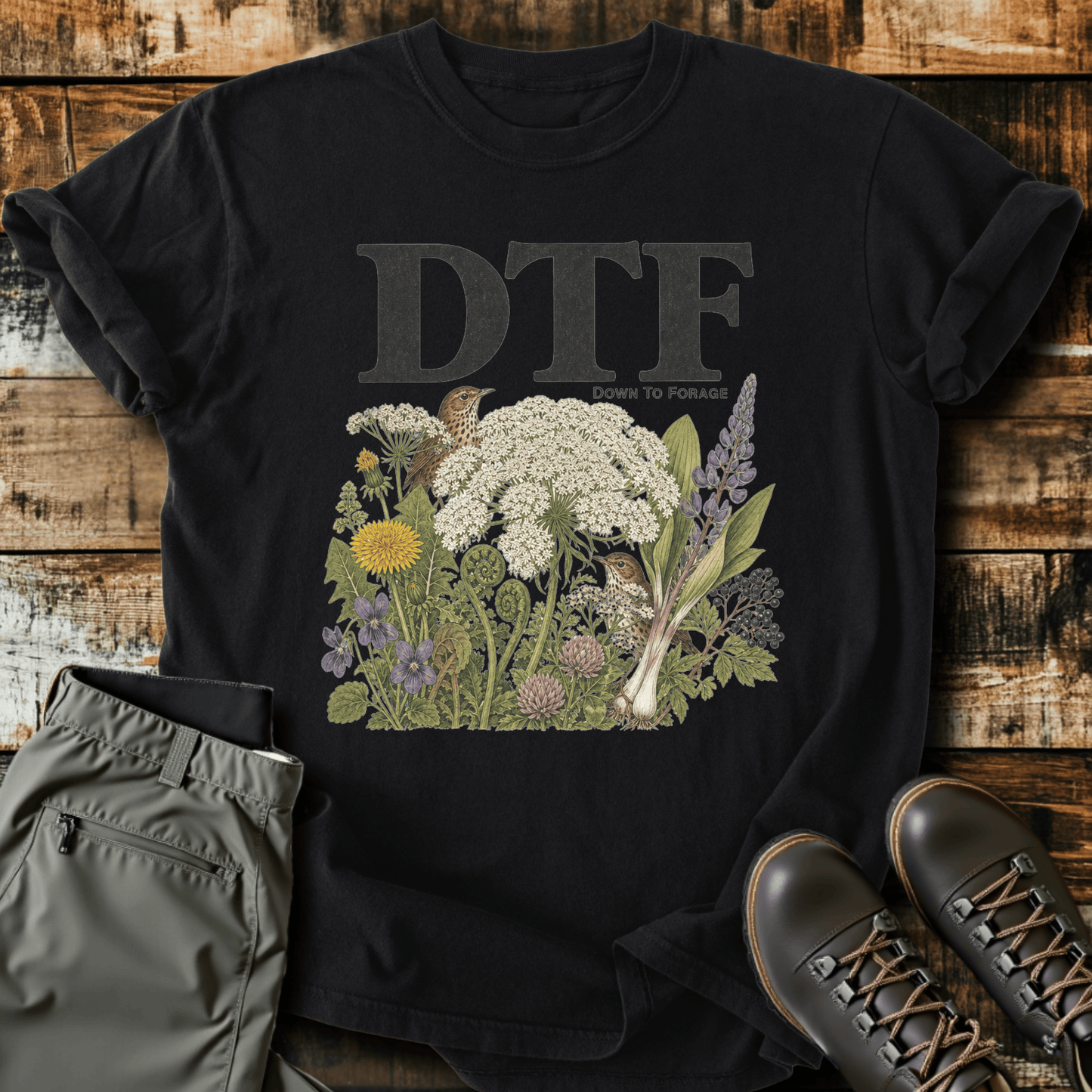 Sloth Hiking Club — black