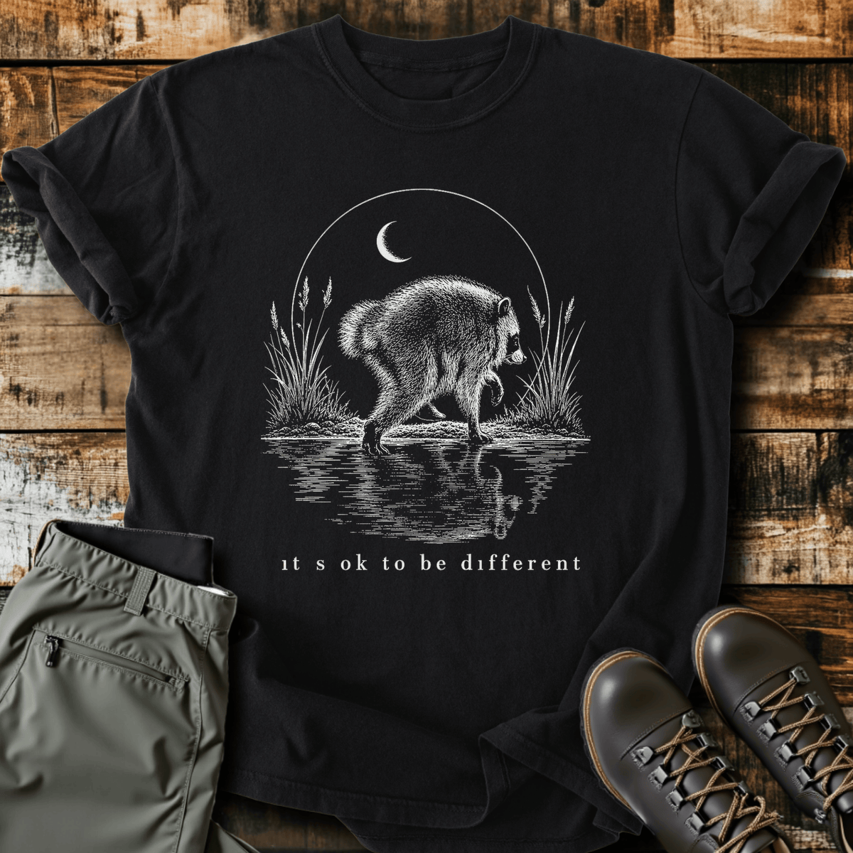 Sloth Hiking Club — black