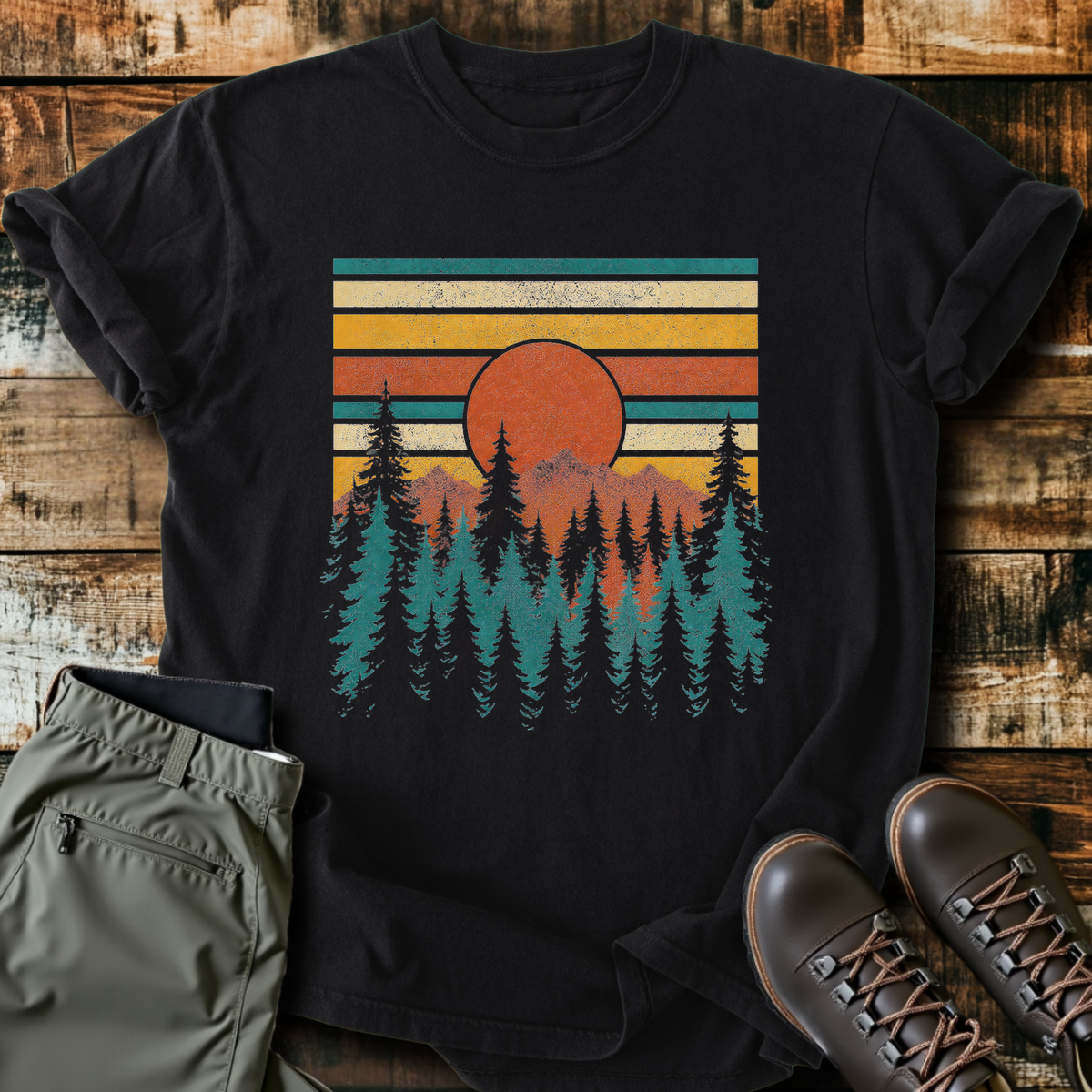 Sloth Hiking Club — black