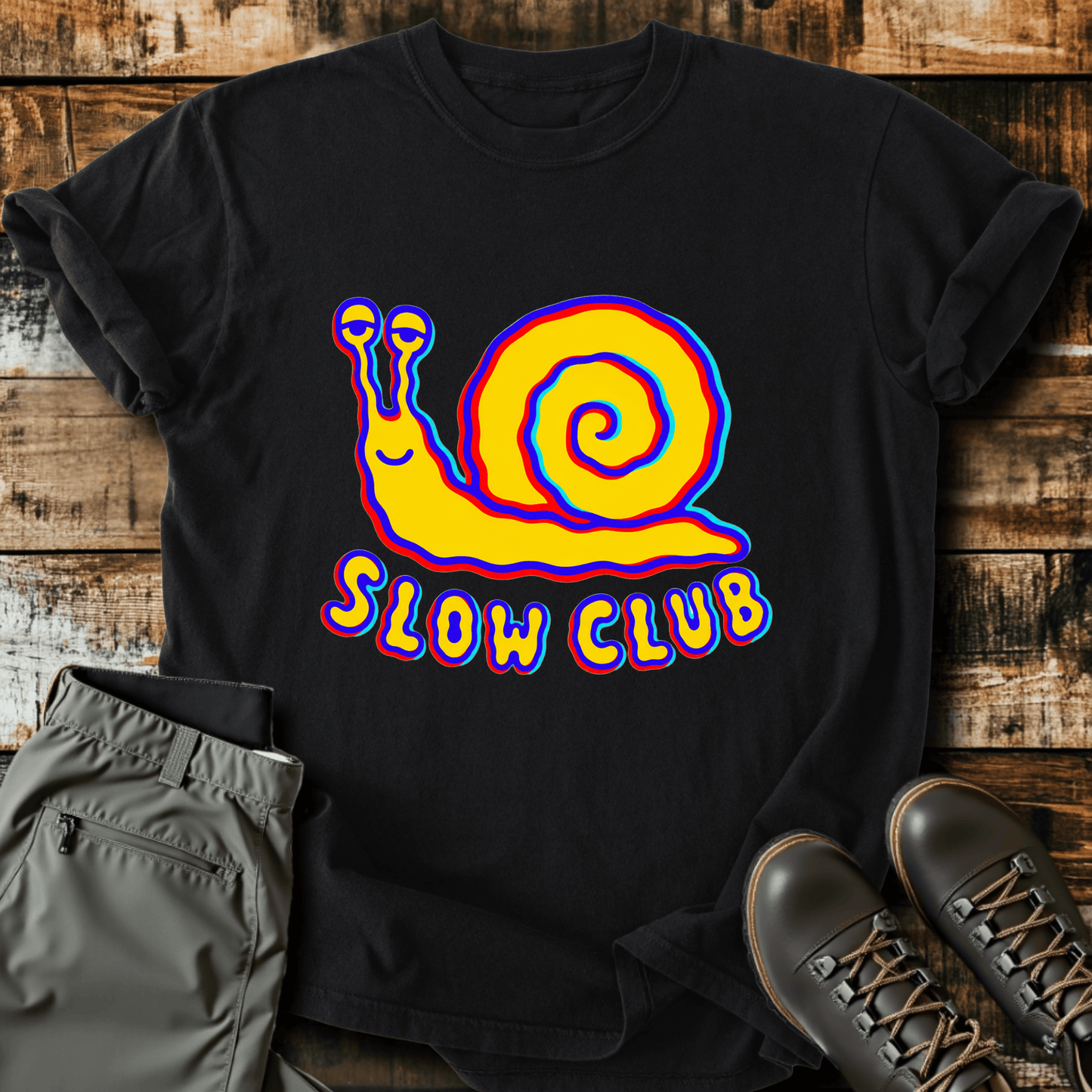 Sloth Hiking Club — black