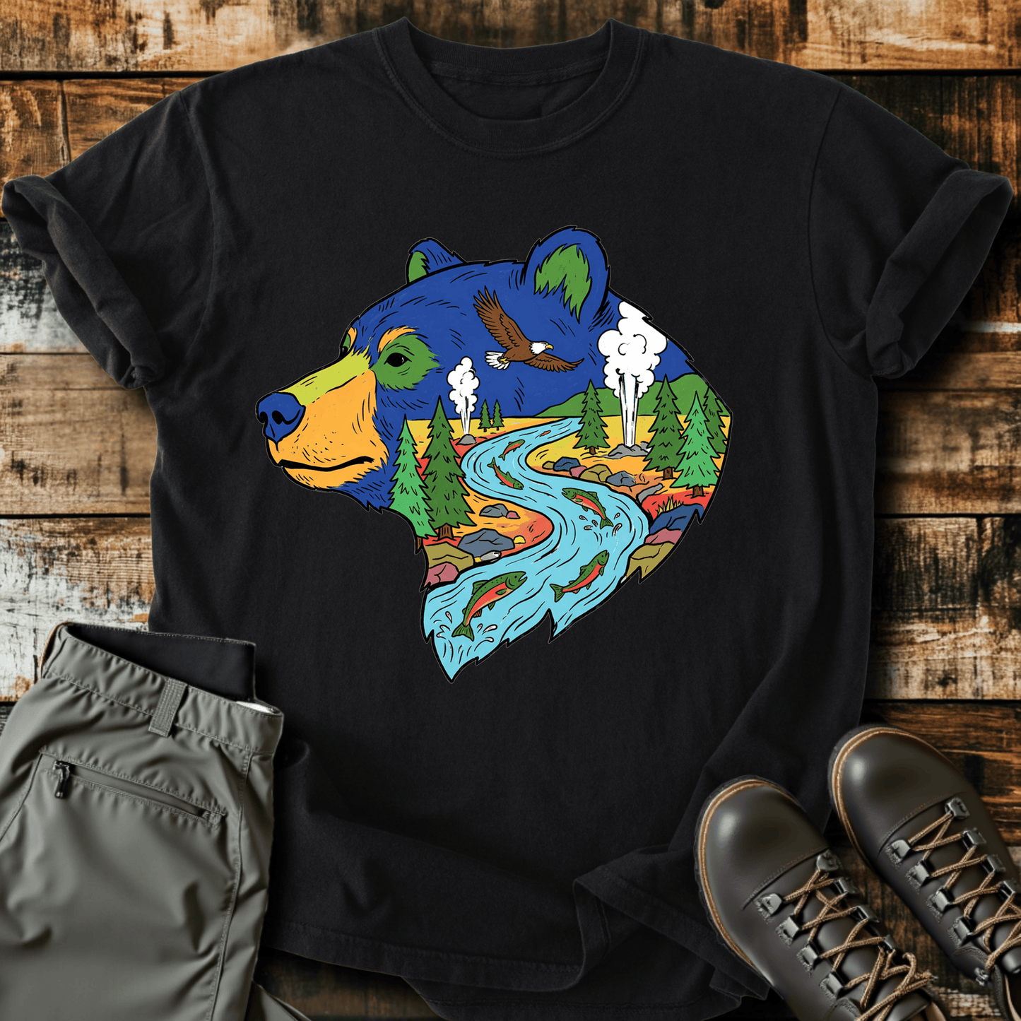 Sloth Hiking Club — black