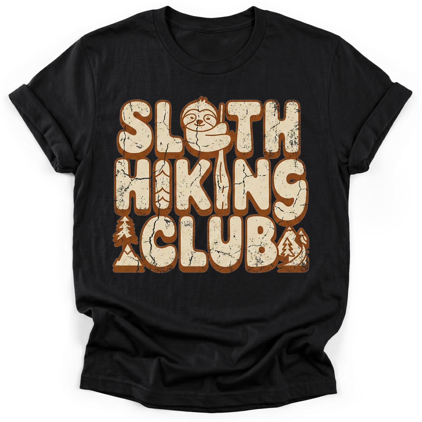 Sloth Hiking Club — black