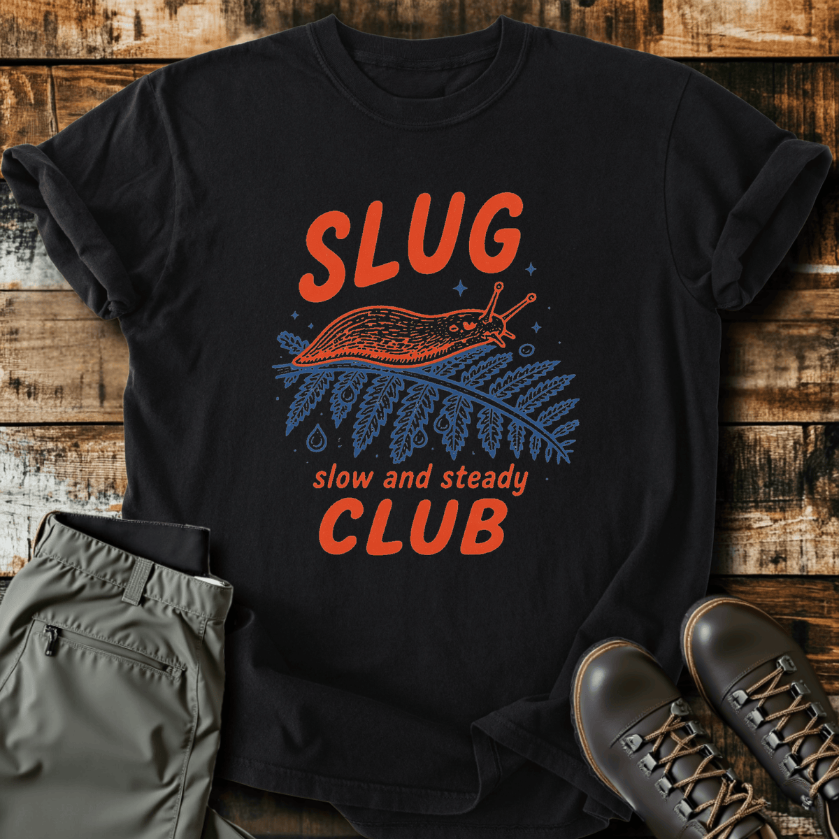 Sloth Hiking Club — black