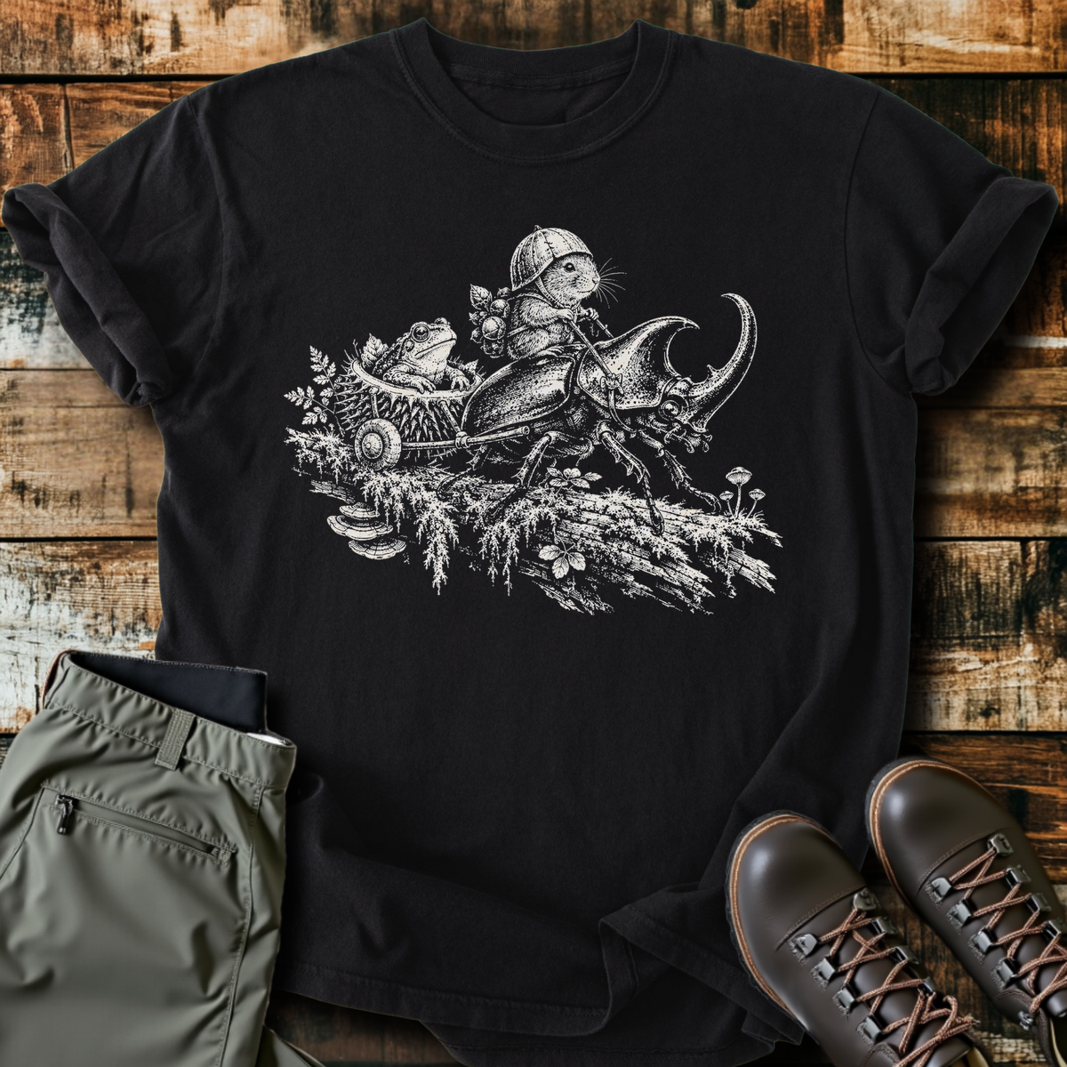 Sloth Hiking Club — black