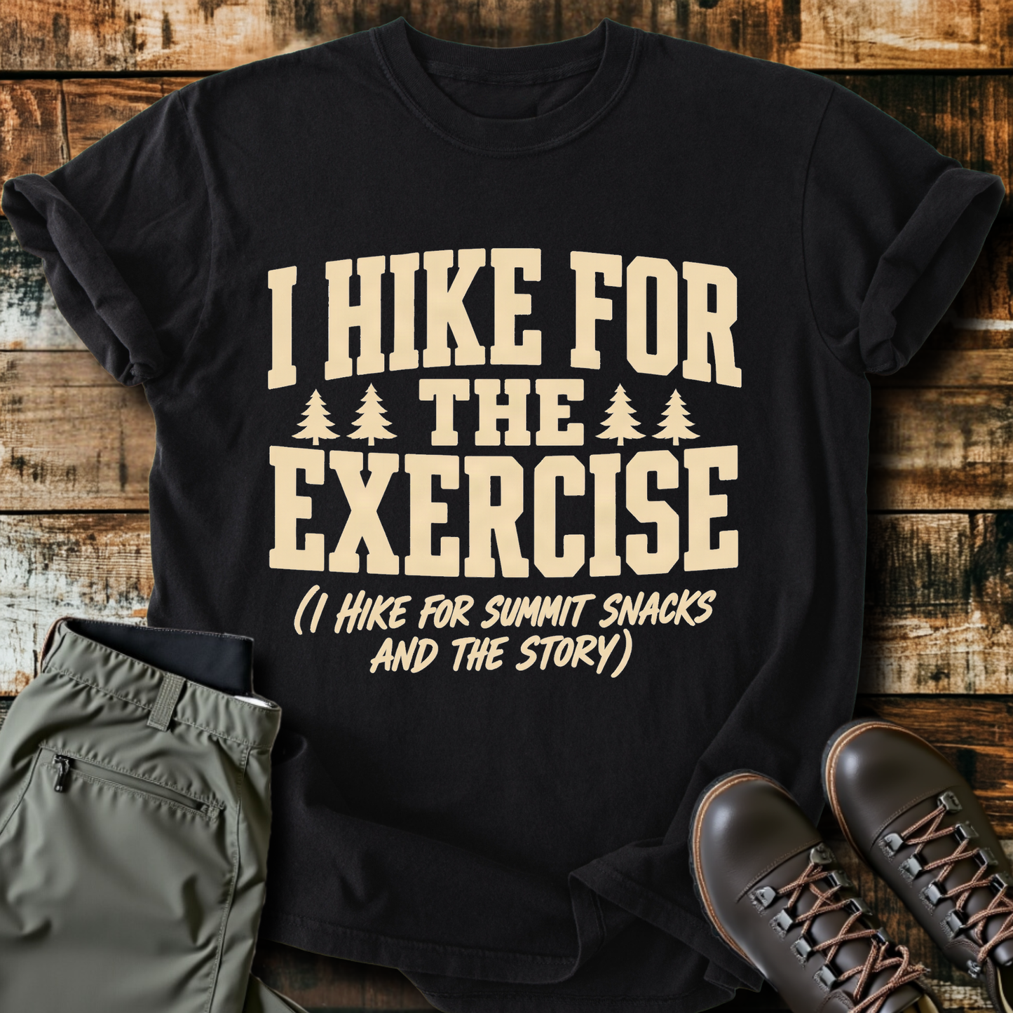 Sloth Hiking Club — black