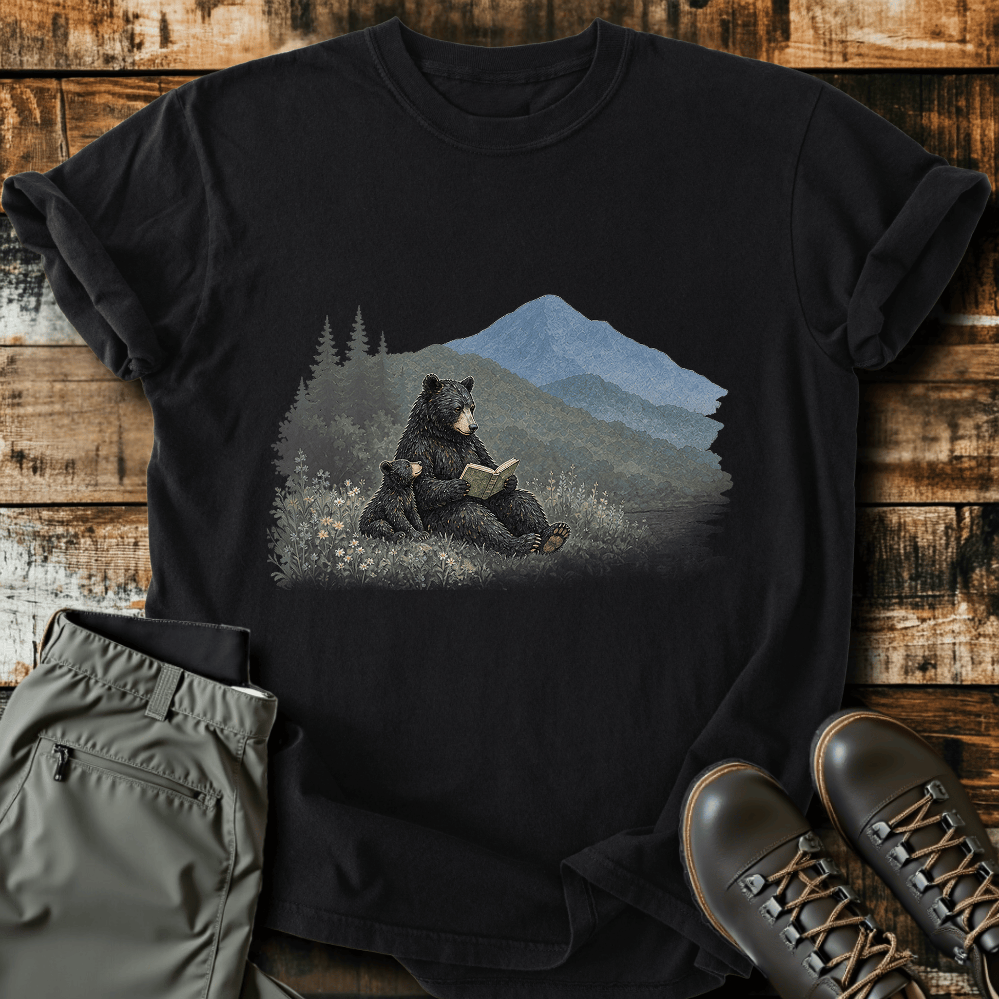 Sloth Hiking Club — black