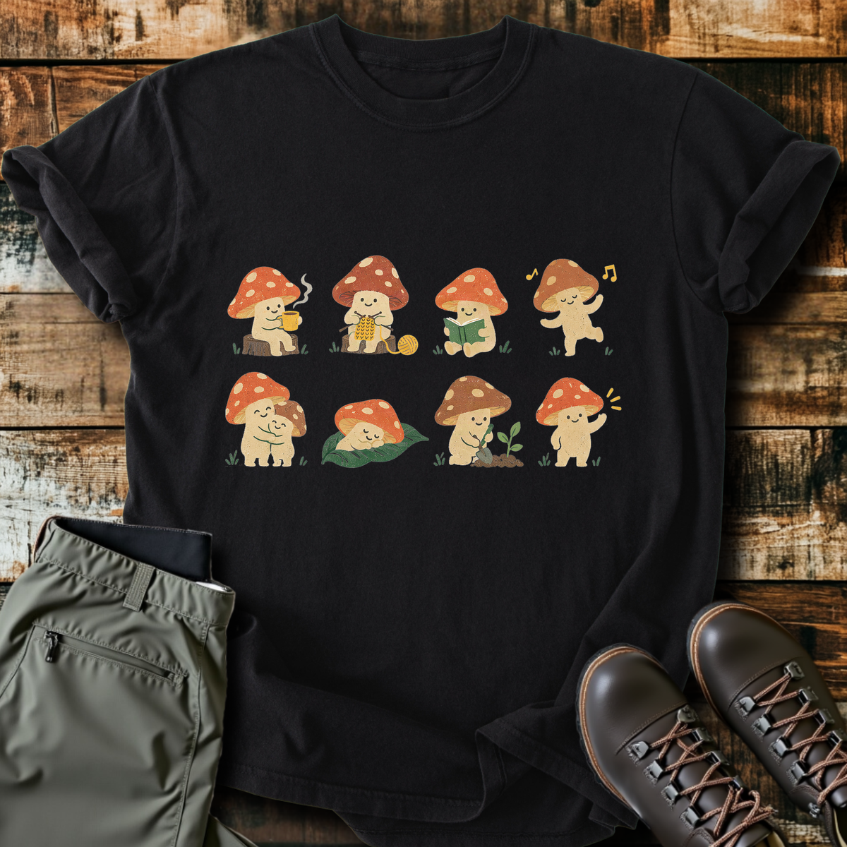 Sloth Hiking Club — black