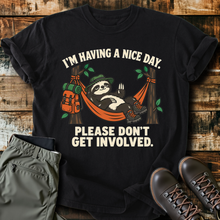Sloth Hiking Club — black