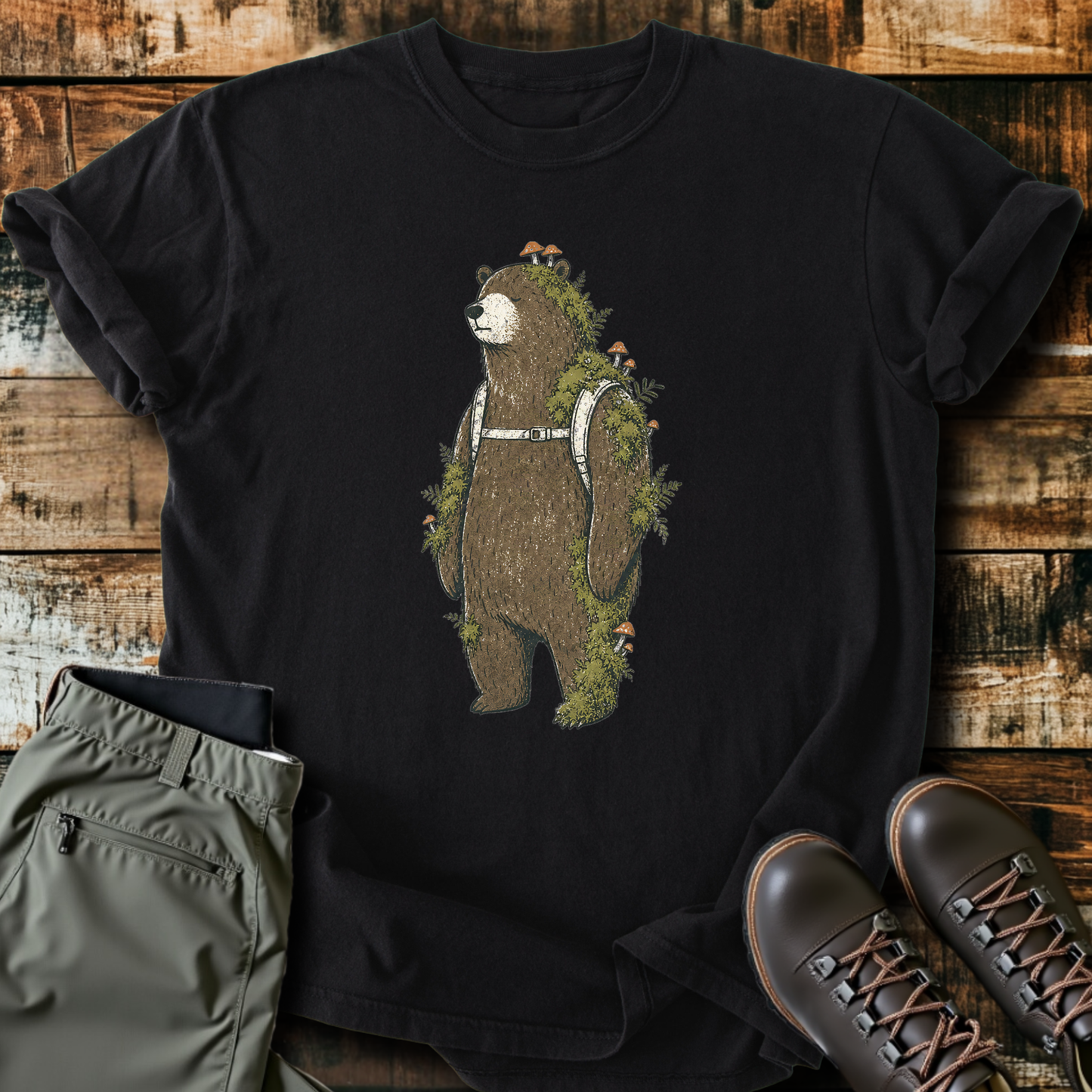 Sloth Hiking Club — black