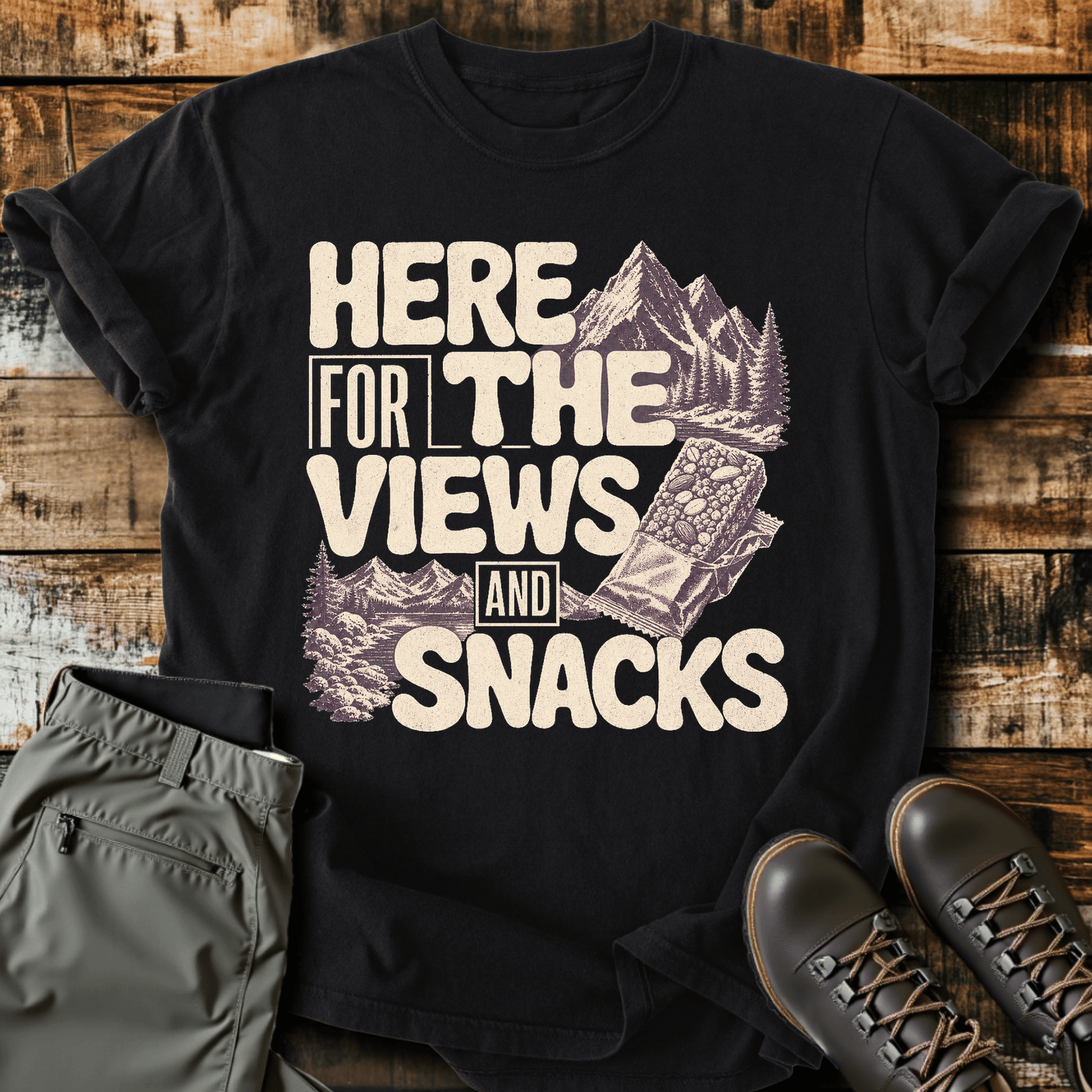 Sloth Hiking Club — black