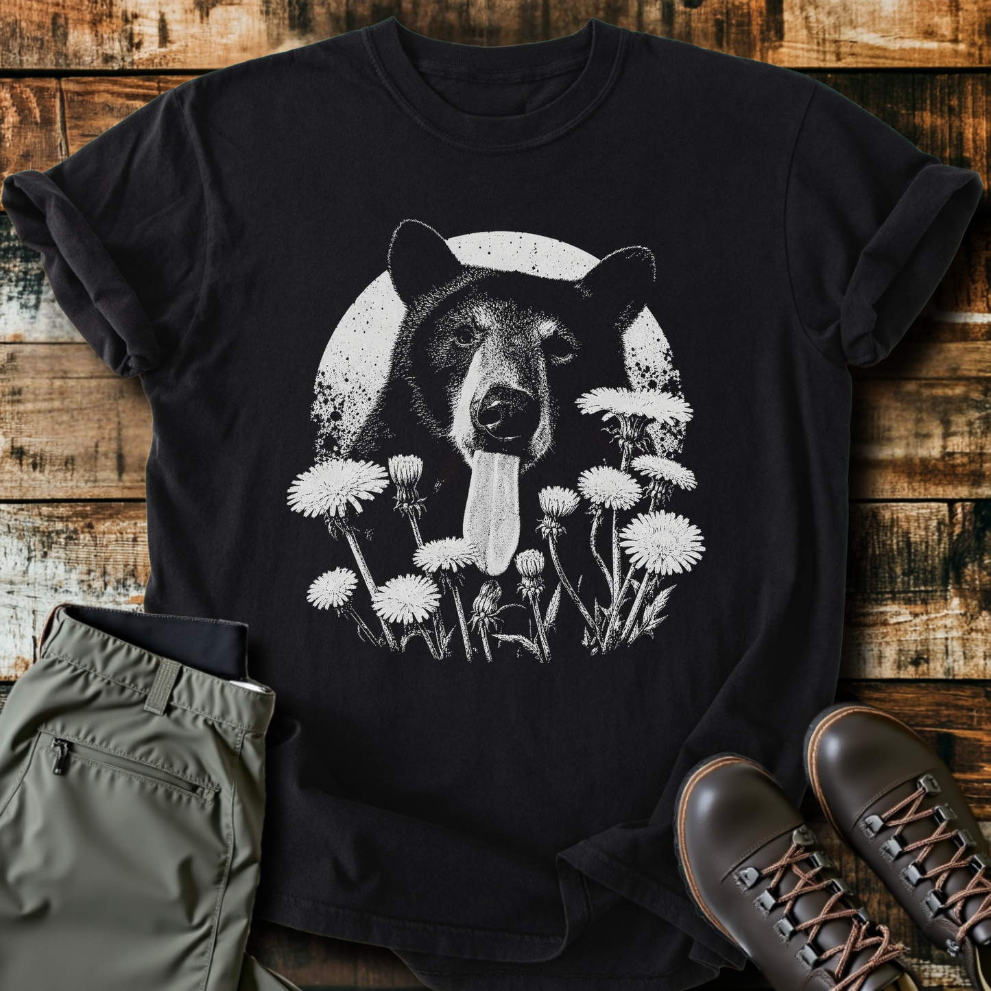 Sloth Hiking Club — black