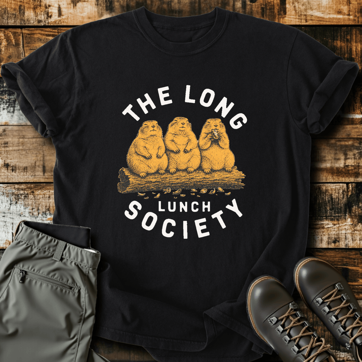 Sloth Hiking Club — black