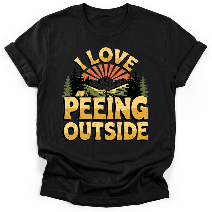 I Love Peeing Outside T-shirt