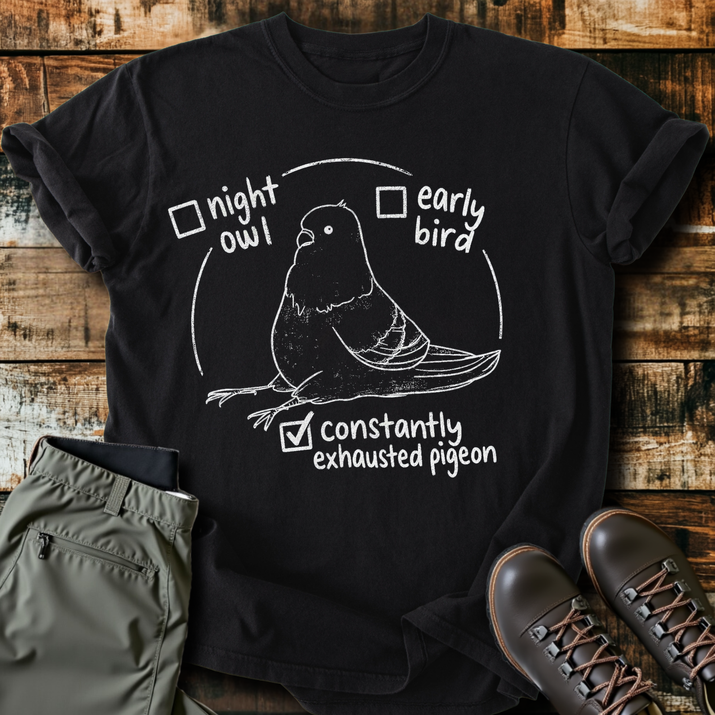 Sloth Hiking Club — black