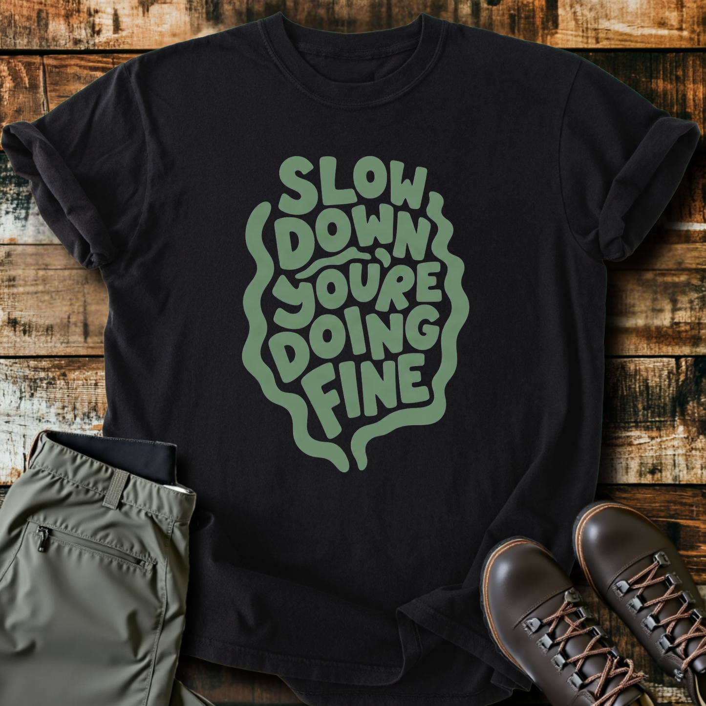 Sloth Hiking Club — black