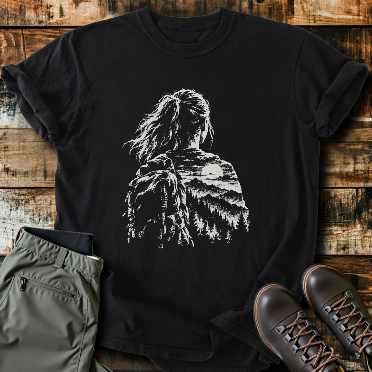 Sloth Hiking Club — black
