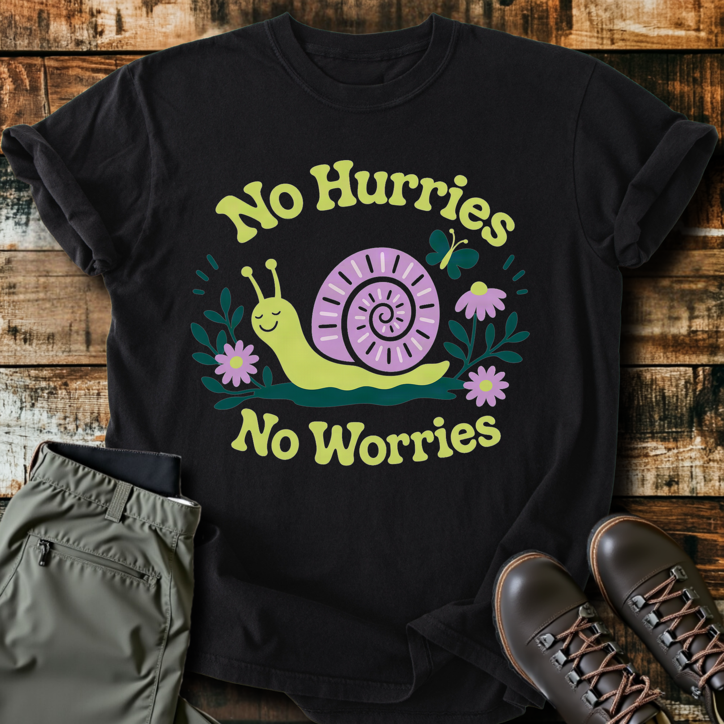Sloth Hiking Club — black