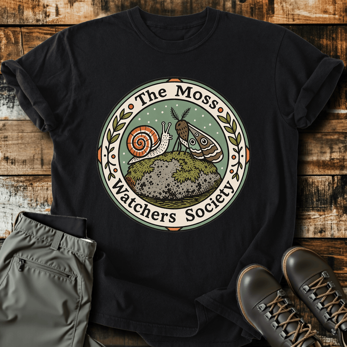 Sloth Hiking Club — black