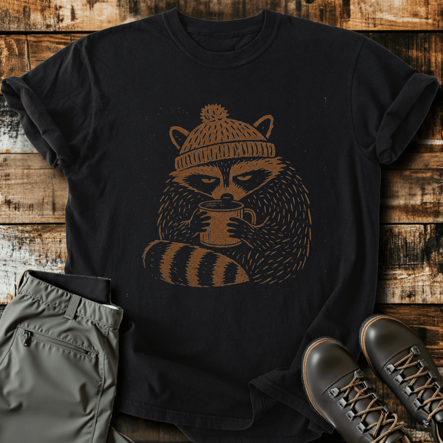 Sloth Hiking Club — black