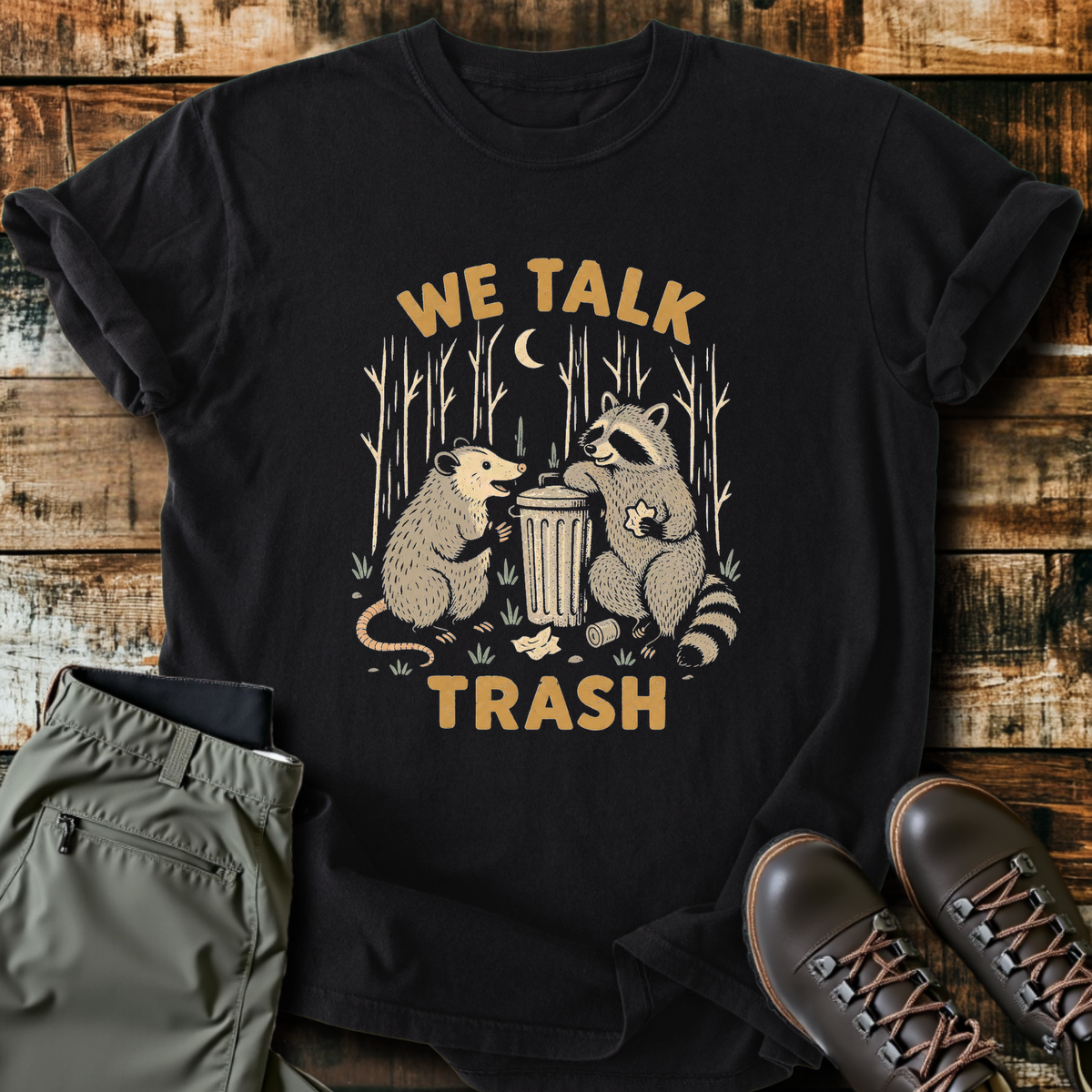Sloth Hiking Club — black