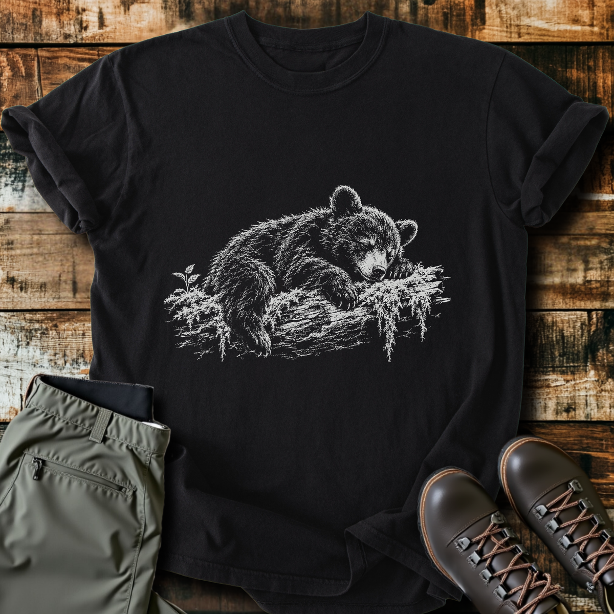 Sloth Hiking Club — black
