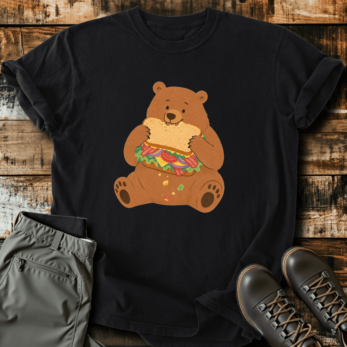 Sloth Hiking Club — black