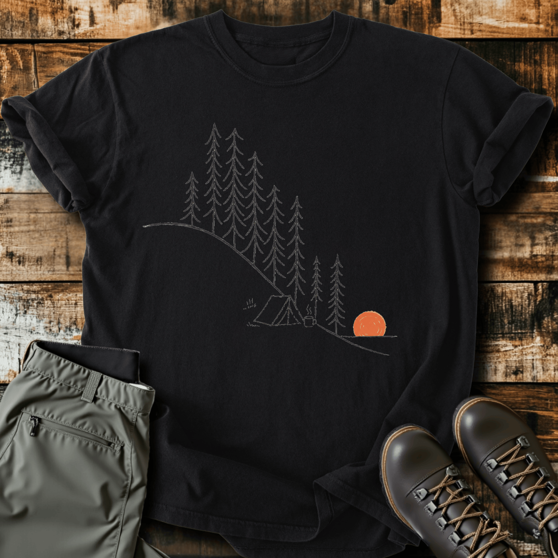 Sloth Hiking Club — black