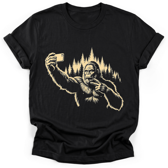 Bigfoot Selfie T-Shirt