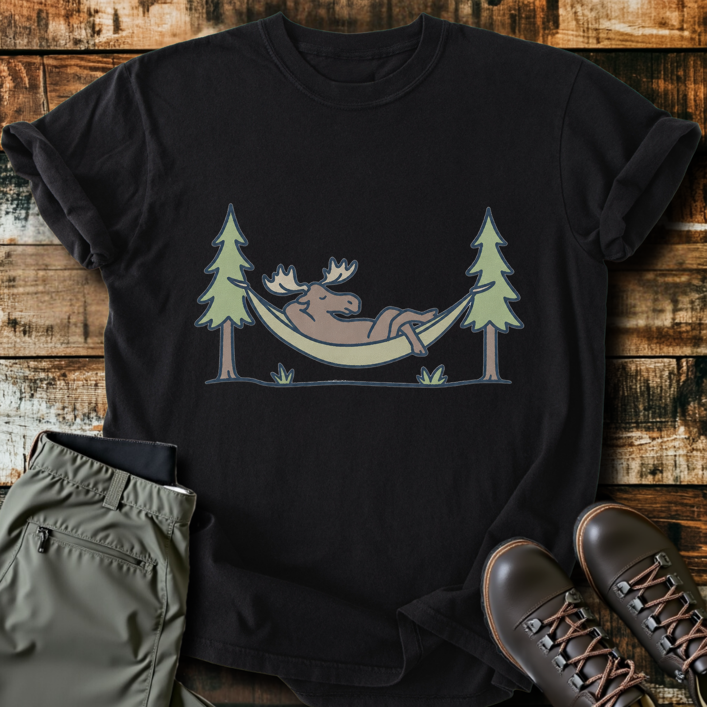 Sloth Hiking Club — black