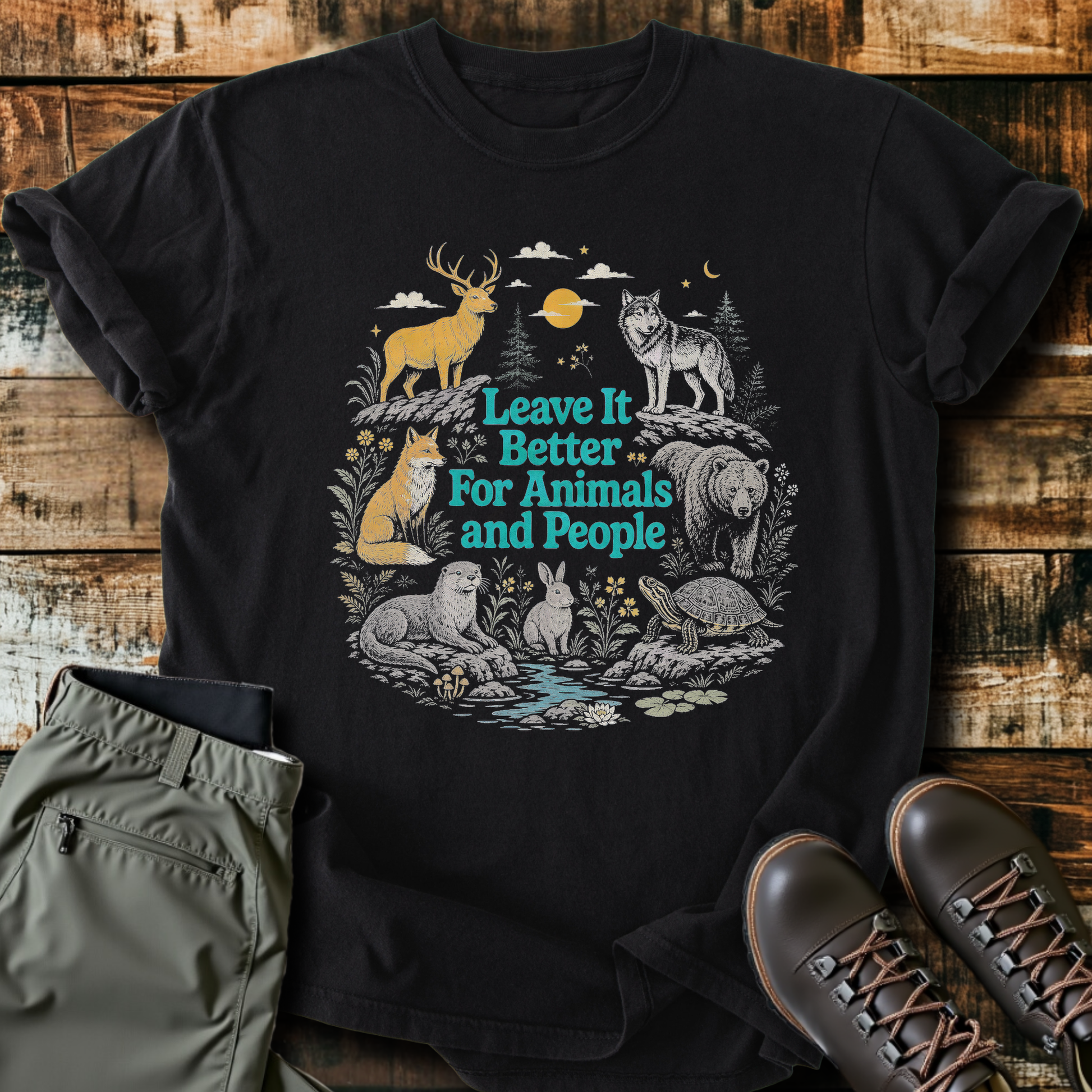 Sloth Hiking Club — black