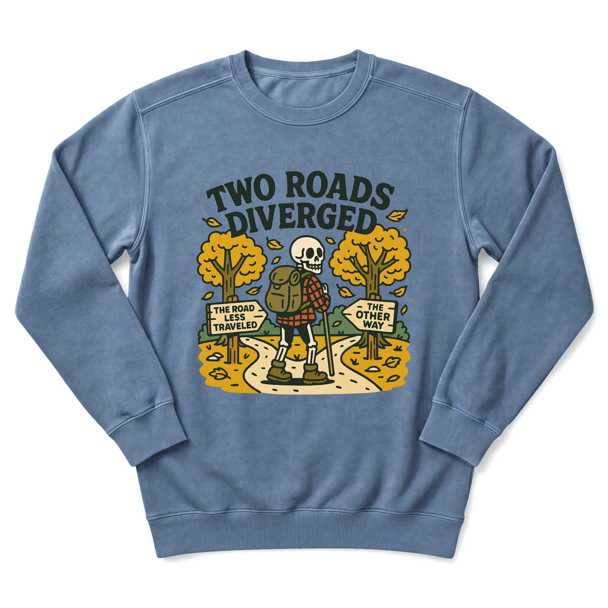 Sloth Hiking Club — blue jean
