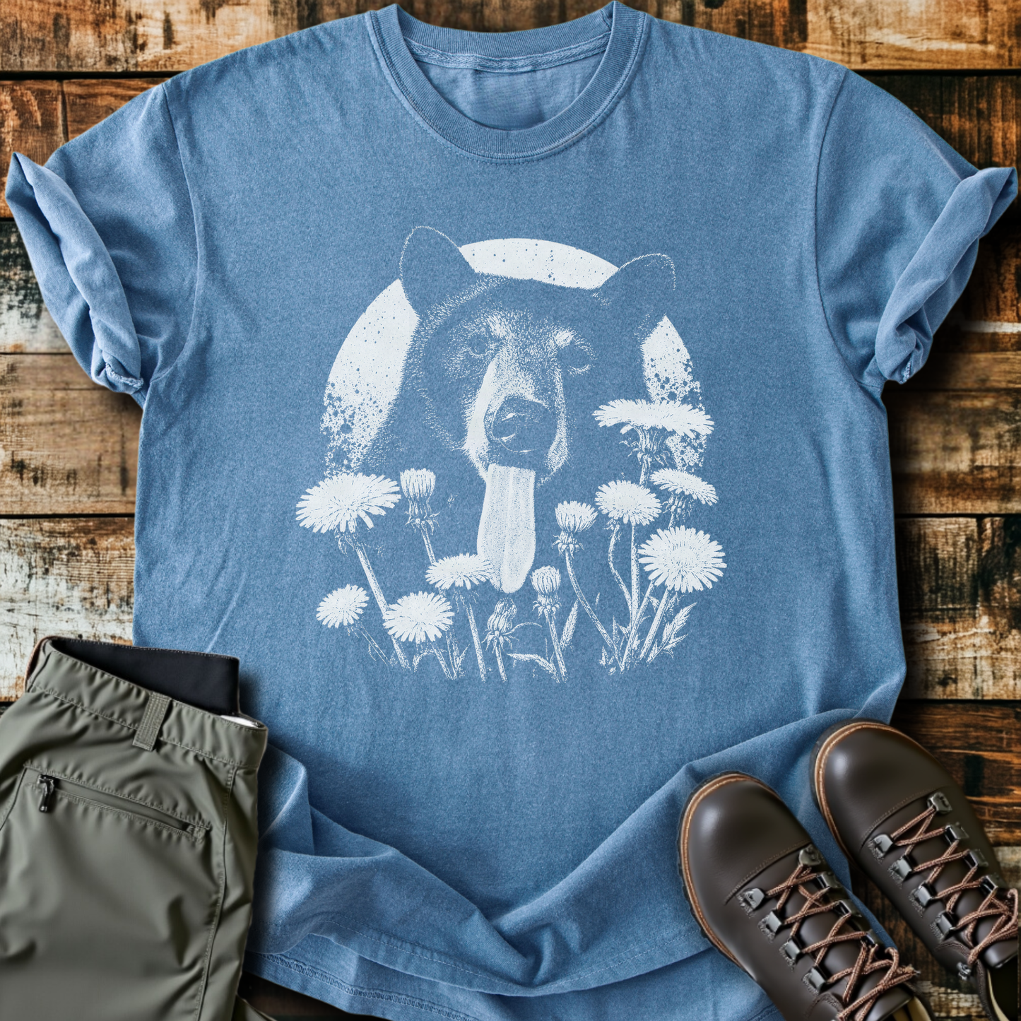 Sloth Hiking Club — blue jean