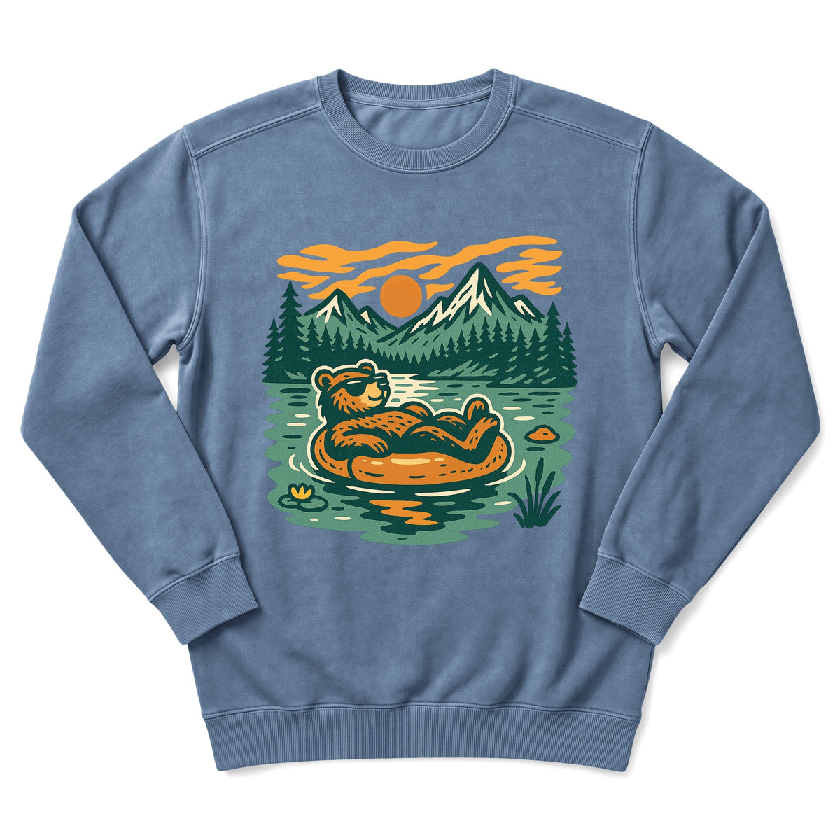Sloth Hiking Club — blue jean