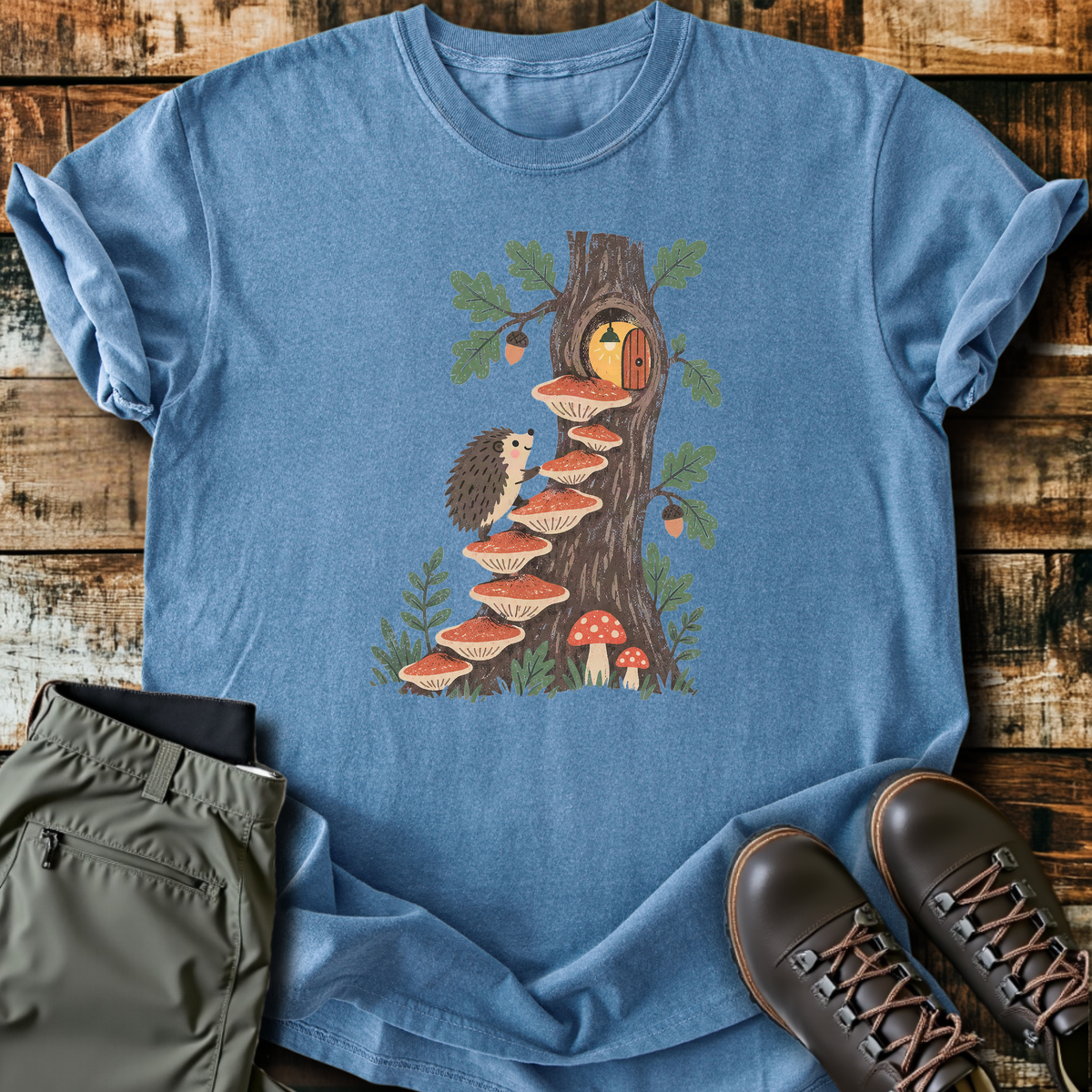 Sloth Hiking Club — blue jean