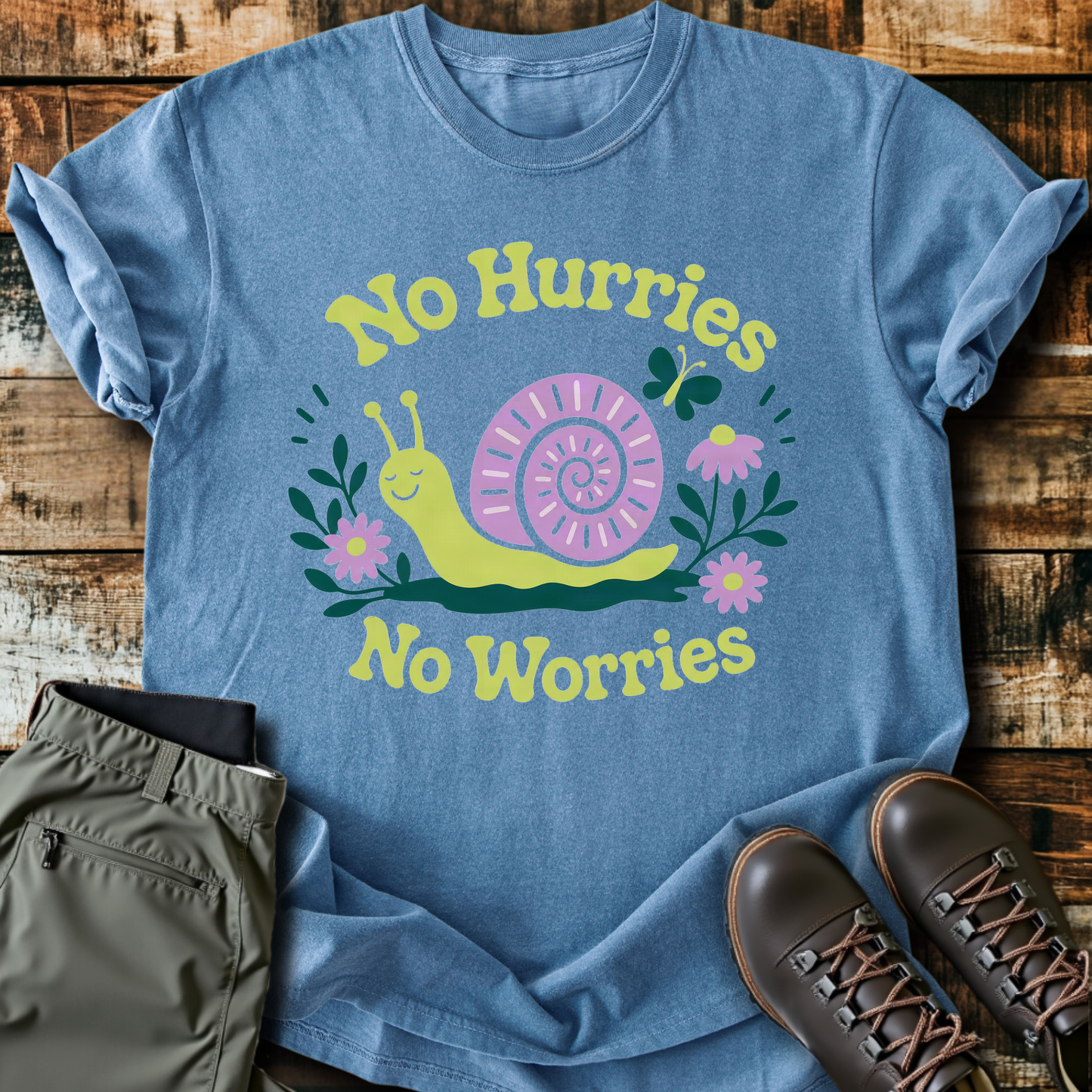 Sloth Hiking Club — blue jean