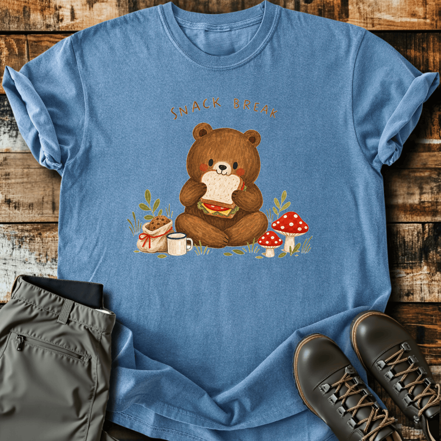 Sloth Hiking Club — blue jean