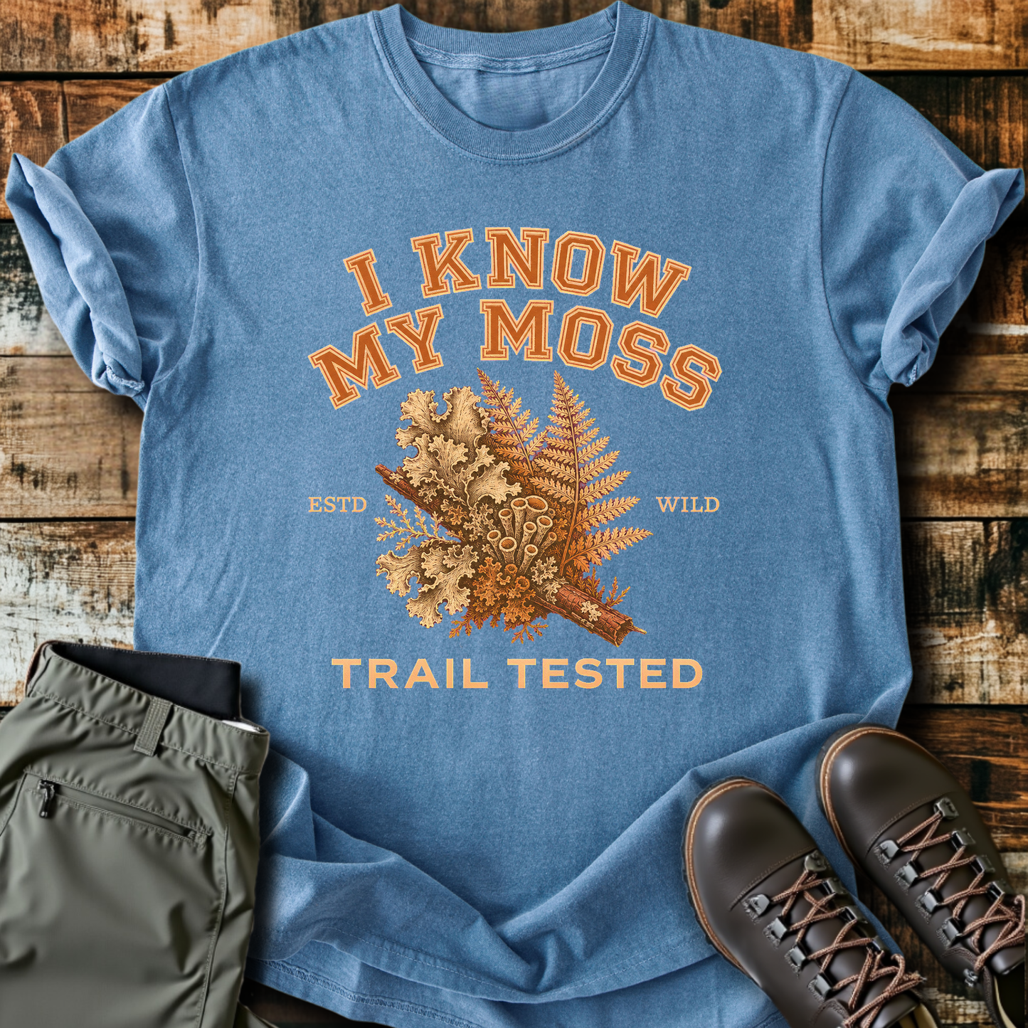 Sloth Hiking Club — blue jean