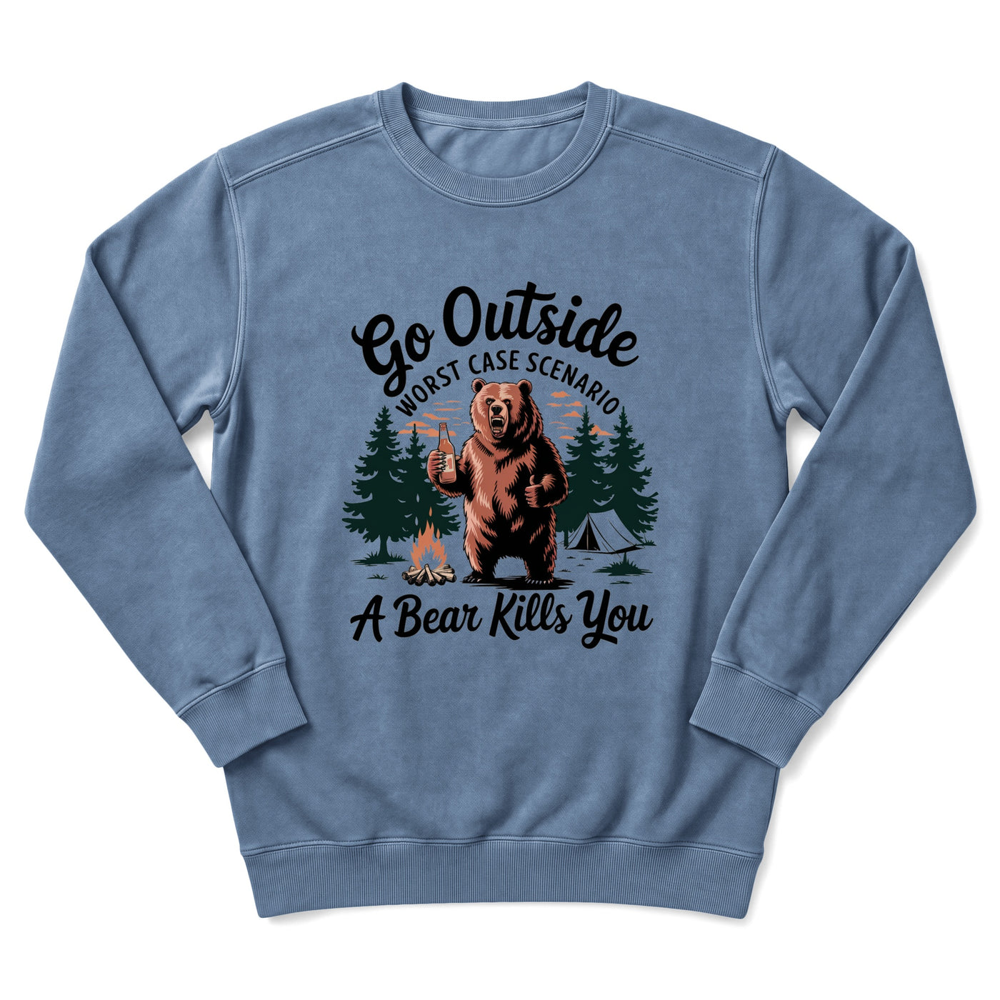 Sloth Hiking Club — blue jean