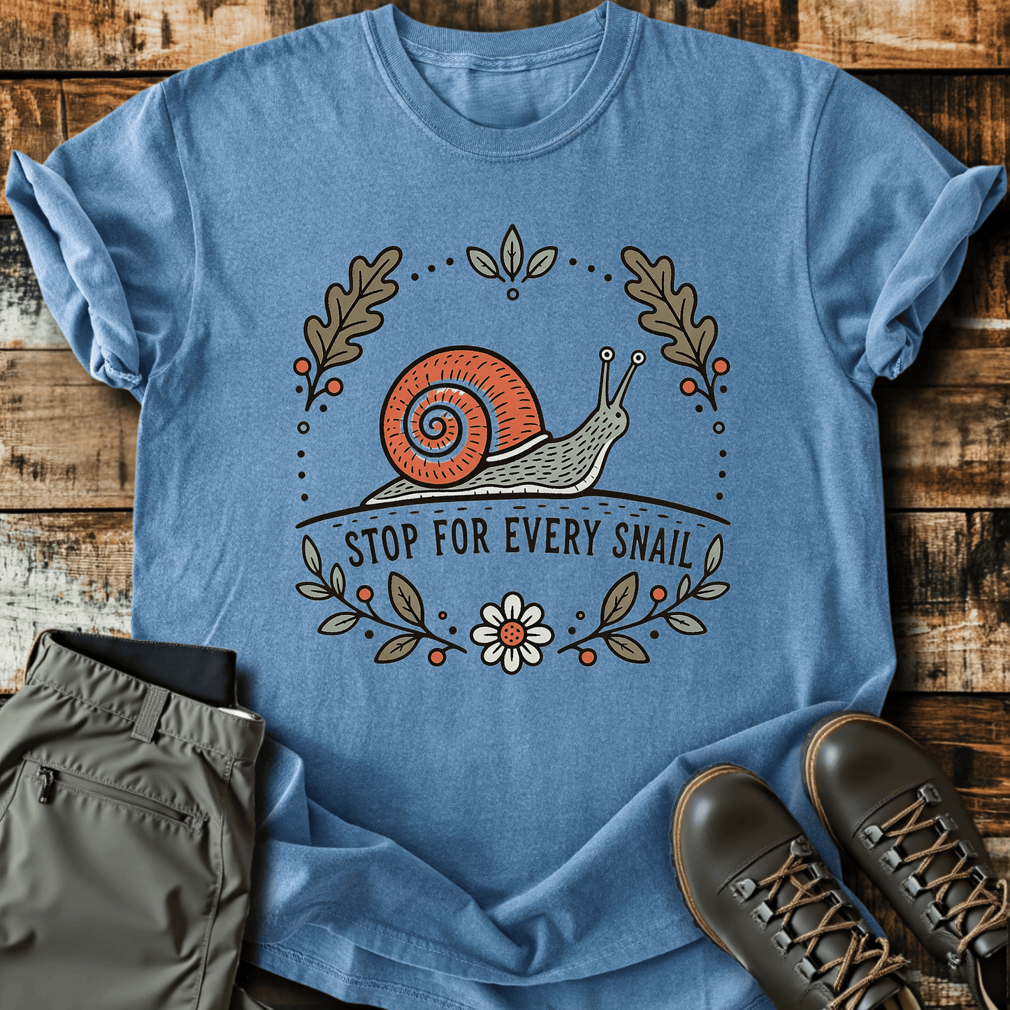Sloth Hiking Club — blue jean