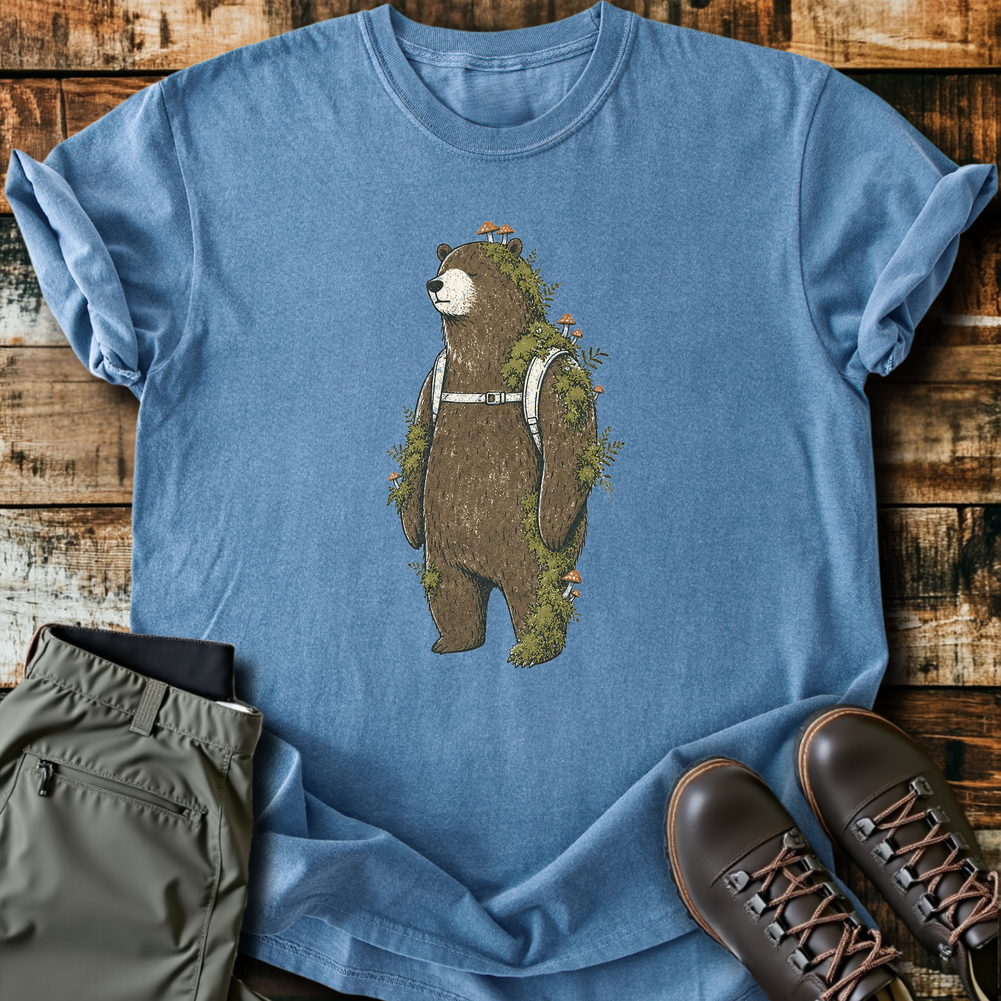 Sloth Hiking Club — blue jean
