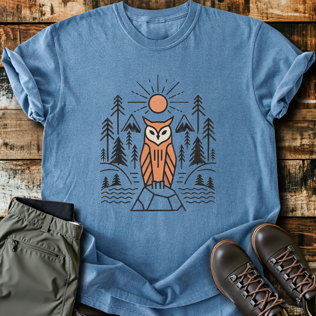 Sloth Hiking Club — blue jean