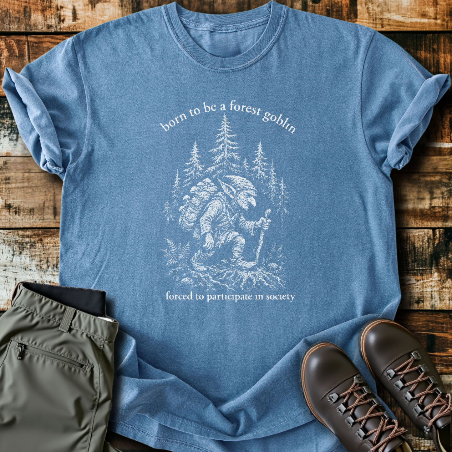 Sloth Hiking Club — blue jean