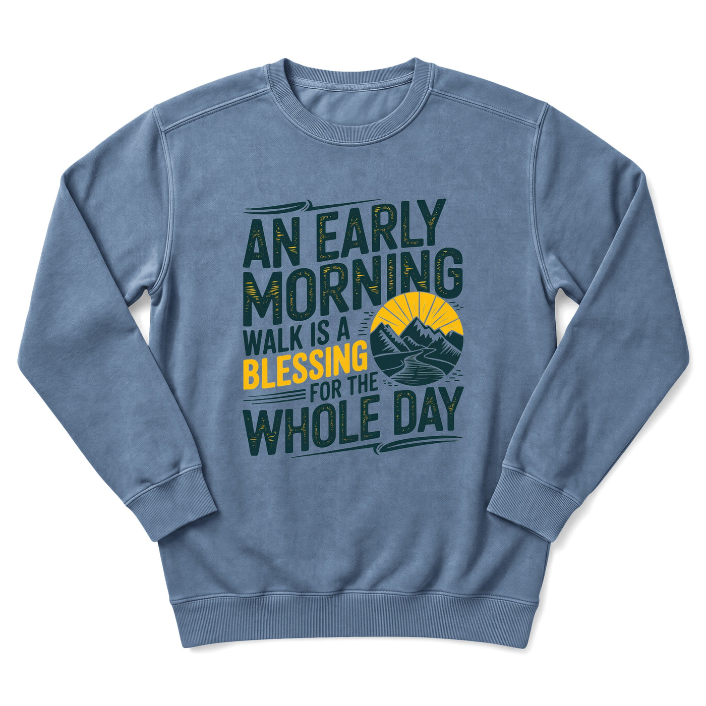 Sloth Hiking Club — blue jean