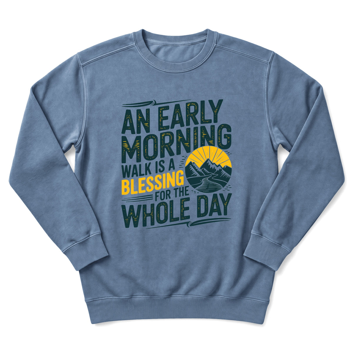 Sloth Hiking Club — blue jean
