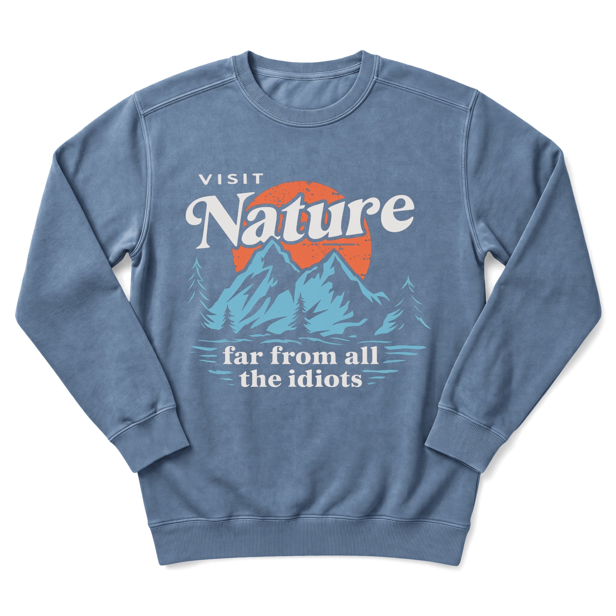 Sloth Hiking Club — blue jean